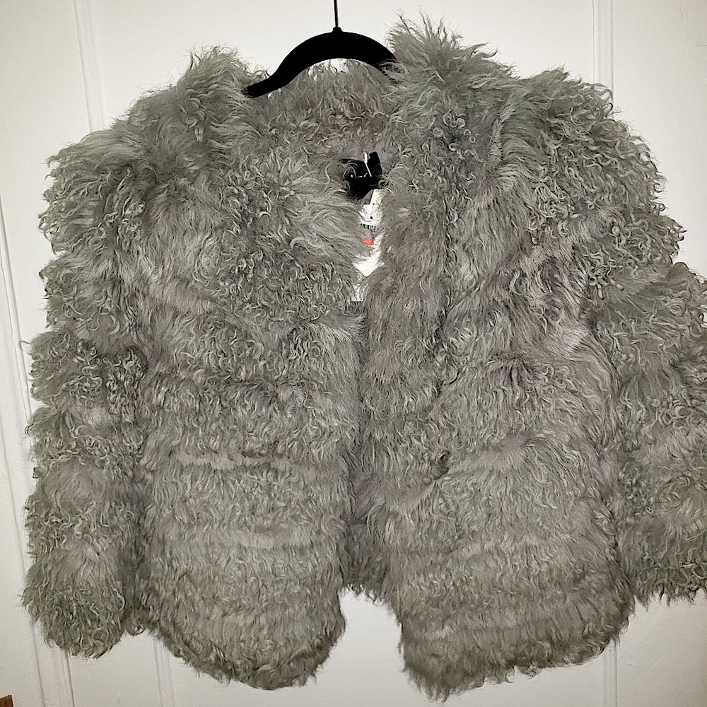 Byblos Rabbit Fur Coat